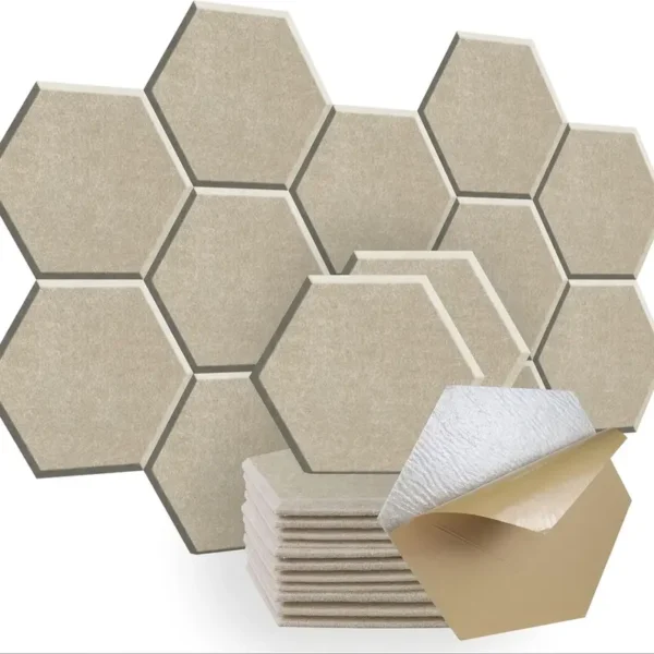 A2 Self-Adhesive Soundproof Acoustic Foam Panels 12 Pack